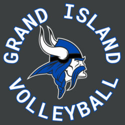 GI VIKINGS Volleyball  - Perfect Tri ® Long Sleeve Hoodie Design