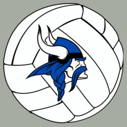 GI VIKINGS Volleyball - PosiCharge ® Competitor  Cotton Touch  Tee Design