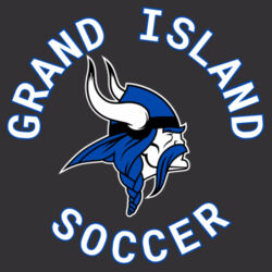 GI VIKINGS Soccer - Reverse Weave ® Short Sleeve Hooded Sweatshirt Design