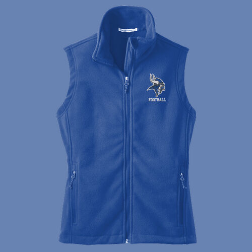 GI VIKINGS Football - Ladies Value Fleece Vest Thumbnail