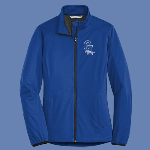 GI Interlocking Football - Ladies Active Soft Shell Jacket Thumbnail