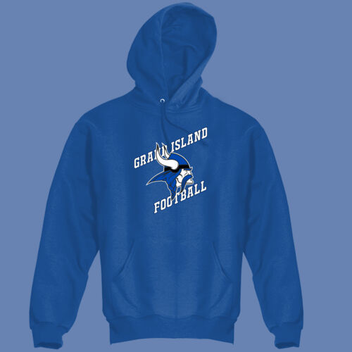 GI VIKINGS Football w/Player Name - Super Heavyweight Pullover Hooded Sweatshirt Thumbnail
