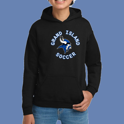 GI VIKINGS Soccer - Youth Heavy Blend Hooded Sweatshirt Thumbnail