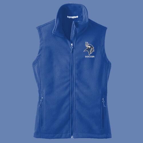GI VIKINGS Soccer - Ladies Value Fleece Vest Thumbnail