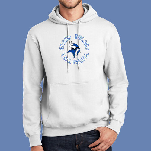 GI VIKINGS Volleyball w/Player Name - Essential Fleece Pullover Hooded Sweatshirt Thumbnail